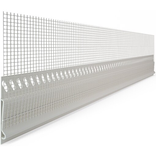PVC-Blechanschlussprofile, PVC-Aufsteckleisten, WDVS